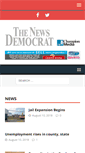 Mobile Screenshot of newsdemocrat.com